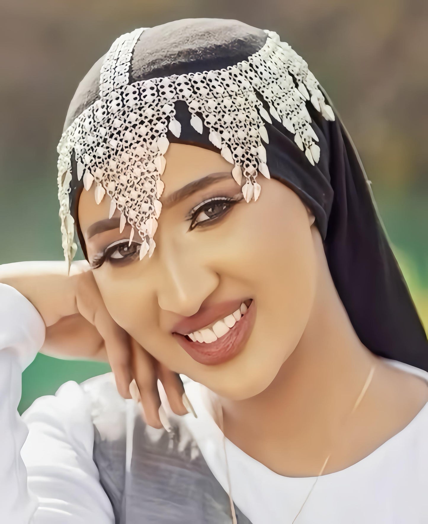 Ethiopian Oromo/Harari Headpiece Jewelry